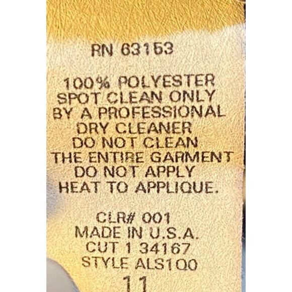 Vintage 90s Rampage Midi Dress Asymmetric One Shoulder Laser Cut Floral Beaded M - Picture 13 of 13